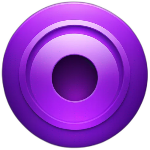 purple audio button emoji