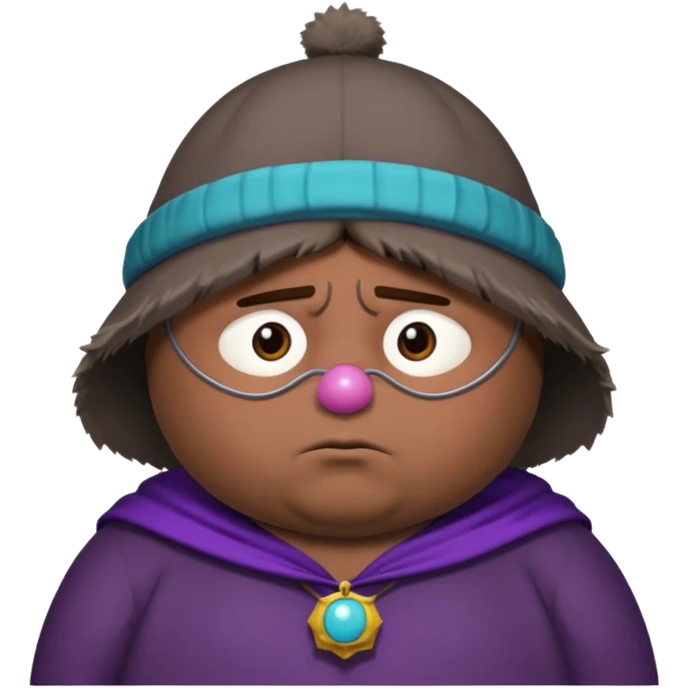 South Park Eric cartman as the coon emoji