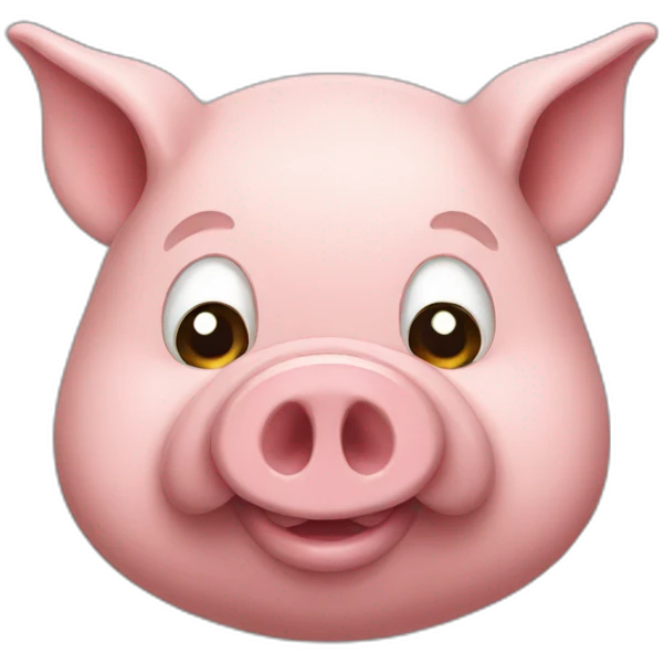 pig head emoji