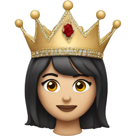 selena gomez with crown emoji