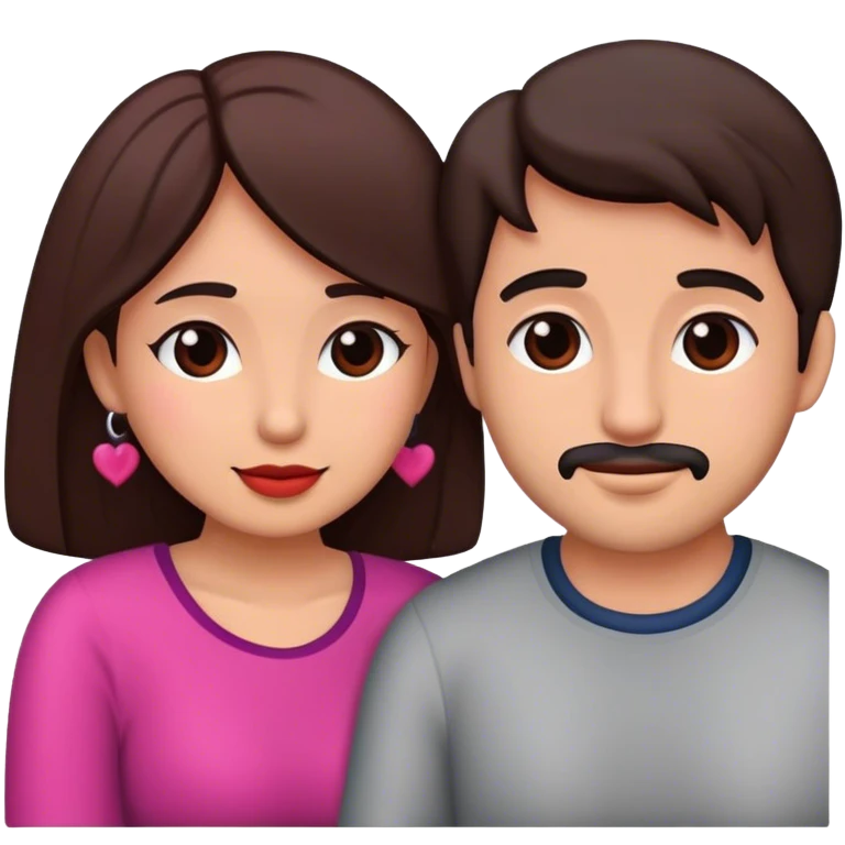pareja latina de hombre y mujer enamorados emoji