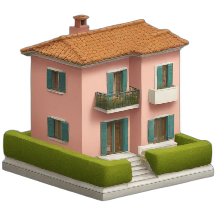 House in the suburbs of madrid emoji