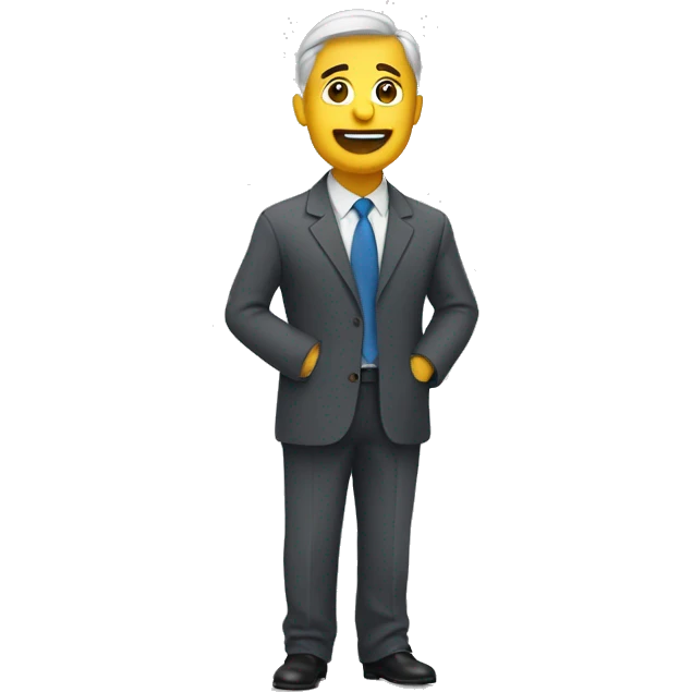 economista trabajando emoji