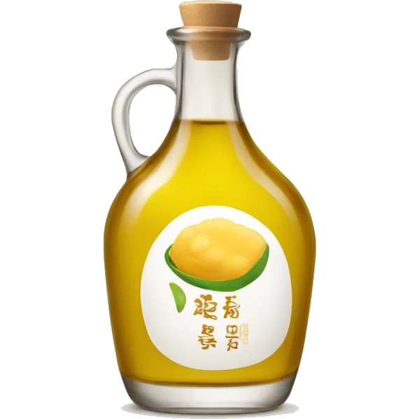 Sesame oil glass bottle emoji