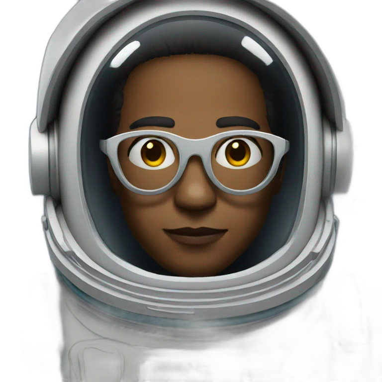 astronaut with glasses emoji