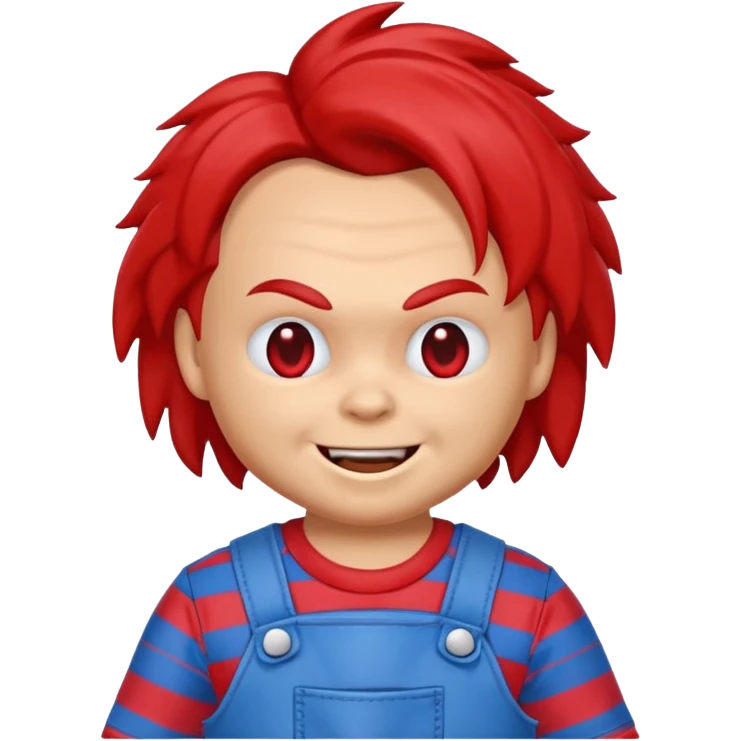 Un emojin de chuky emoji