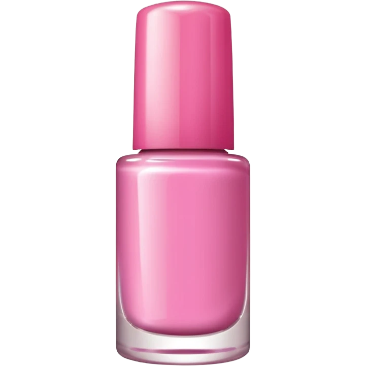 pink nail polish bottle emoji