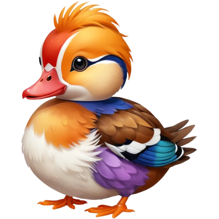 baby Mandarin duck emoji