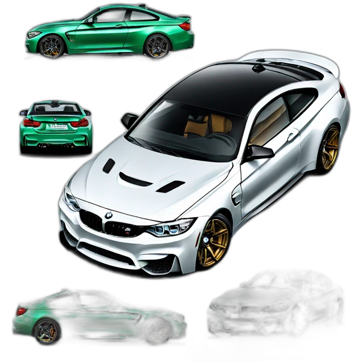bmw m4 compétition  emoji