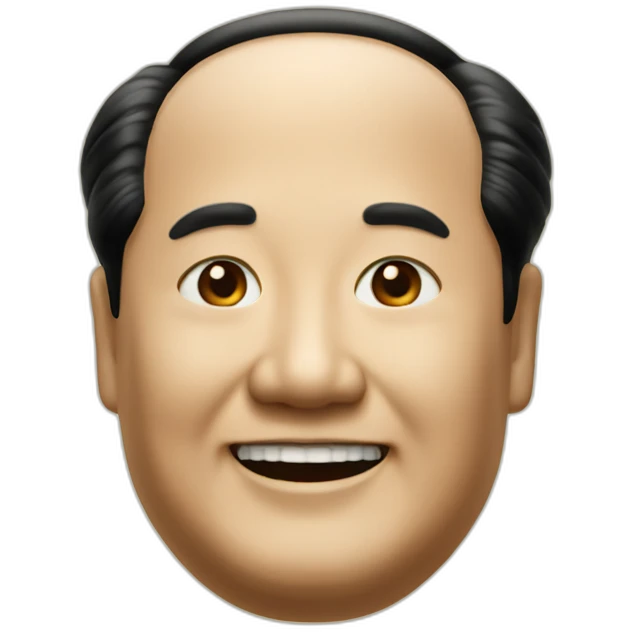 mao zedong smiling emoji