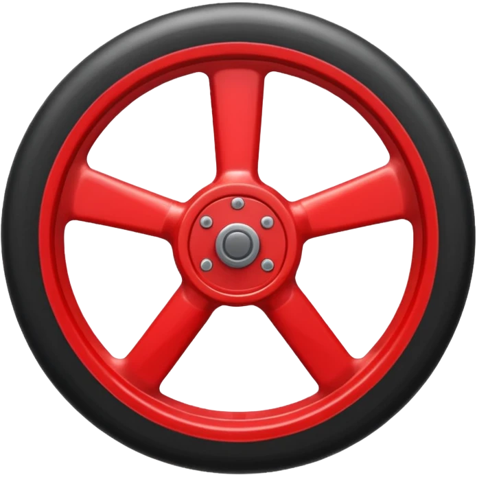 red glider wheel emoji