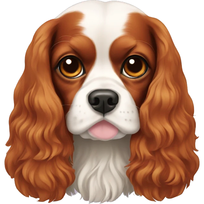 Cavalier king spaniel  emoji