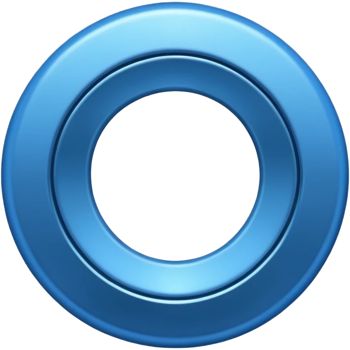 blue ring emoji