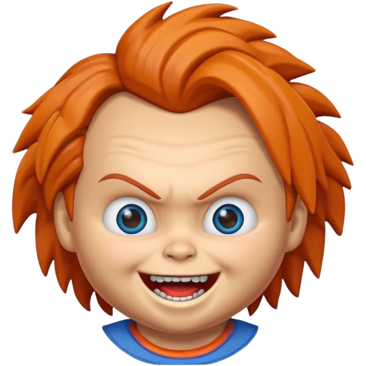 Un emojin de chuky emoji