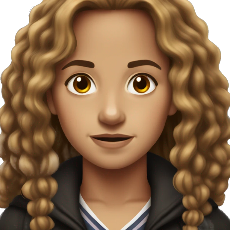 Hermione Granger from Harry Potter emoji