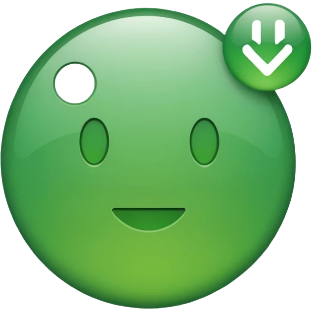 generate plus icon with green color in text format emoji