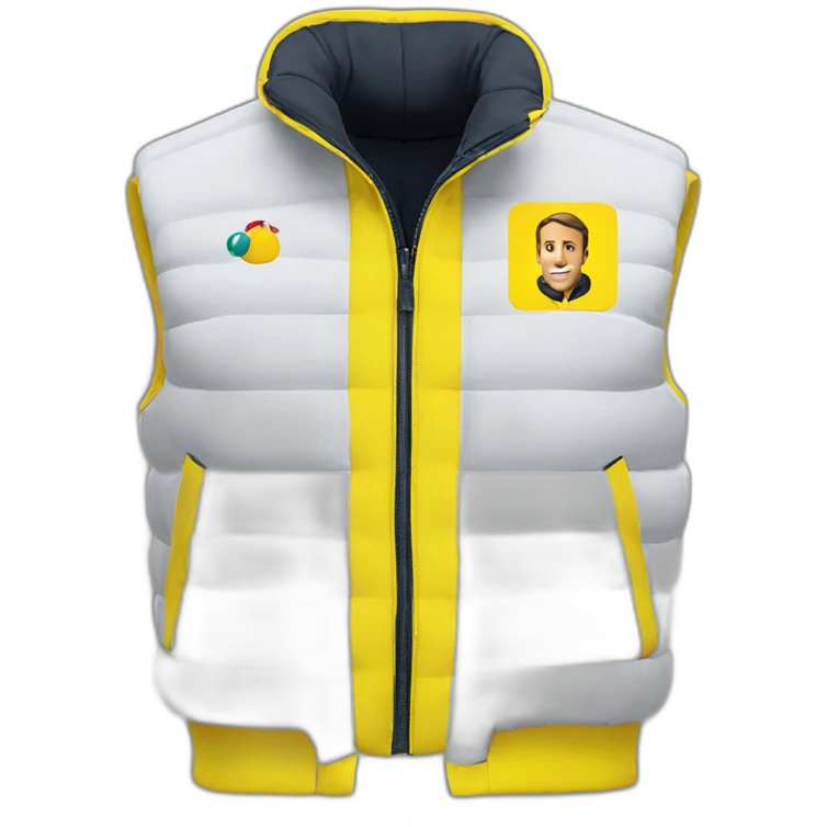 Macron gilet jaune emoji