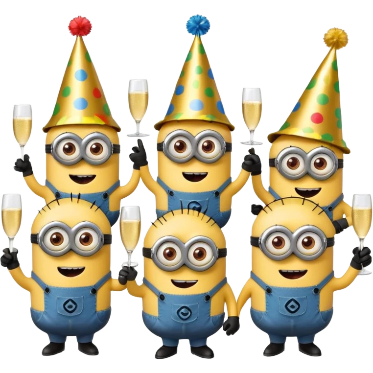 Minion party emoji