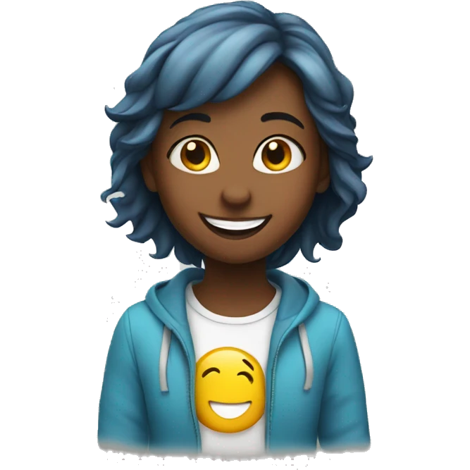 happy girl emoji