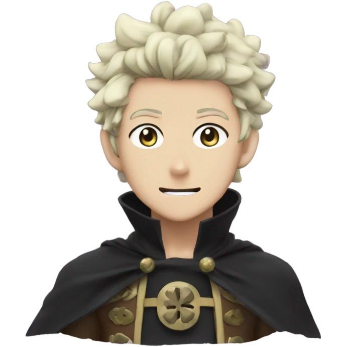 Black clover anime emoji
