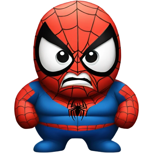 Fat -spider -man _angry emoji