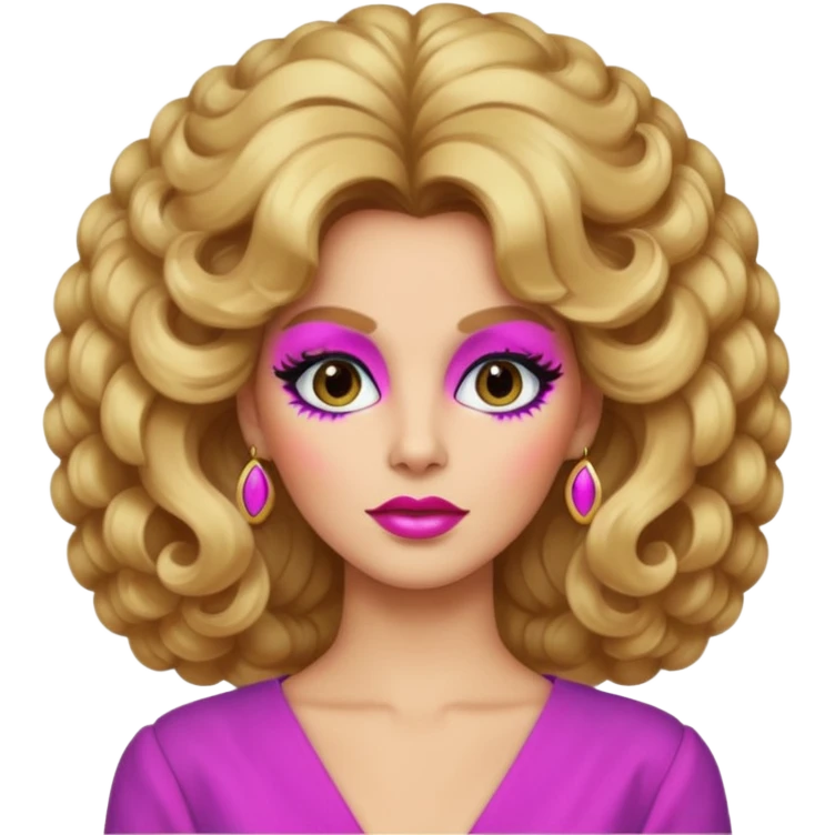 victoria female in 1980's emoji