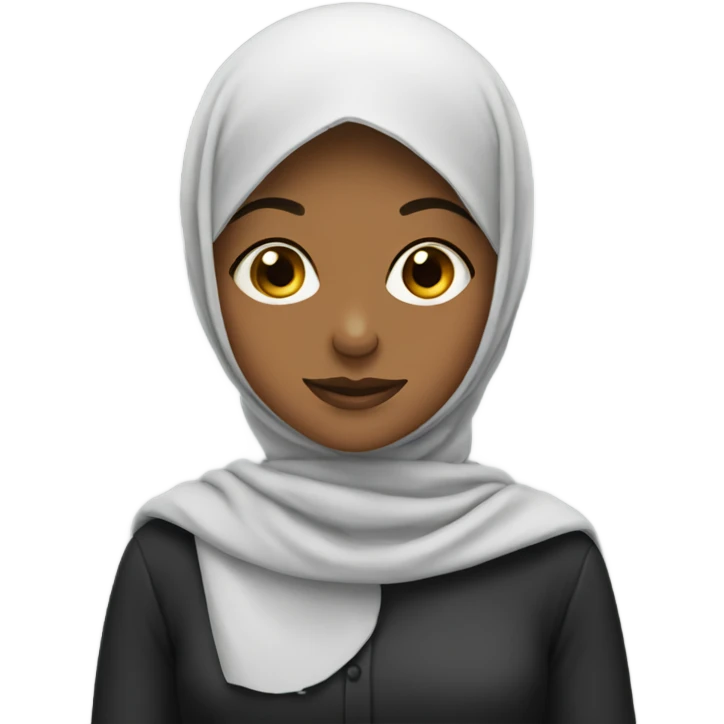Girl in hijab emoji