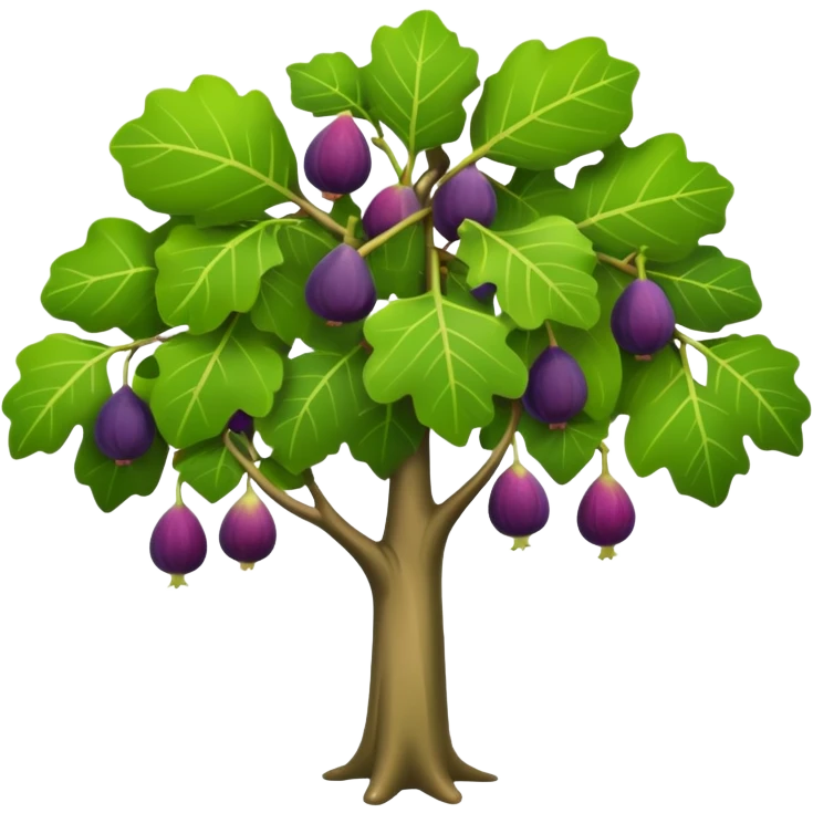 fig tree  emoji