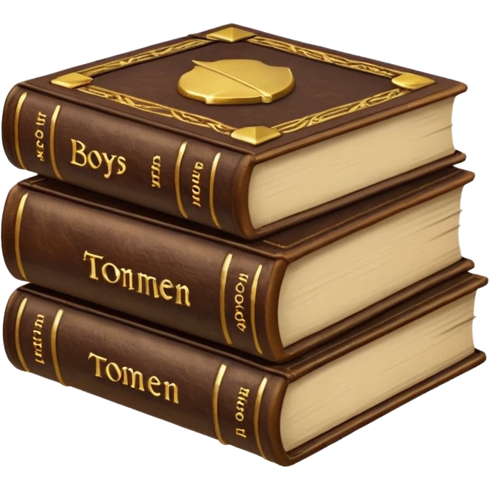 the book series 'boys of tommmen' emoji