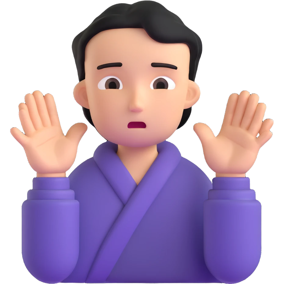 person begging for forgiveness with remorseful expression and pleading hands emoji