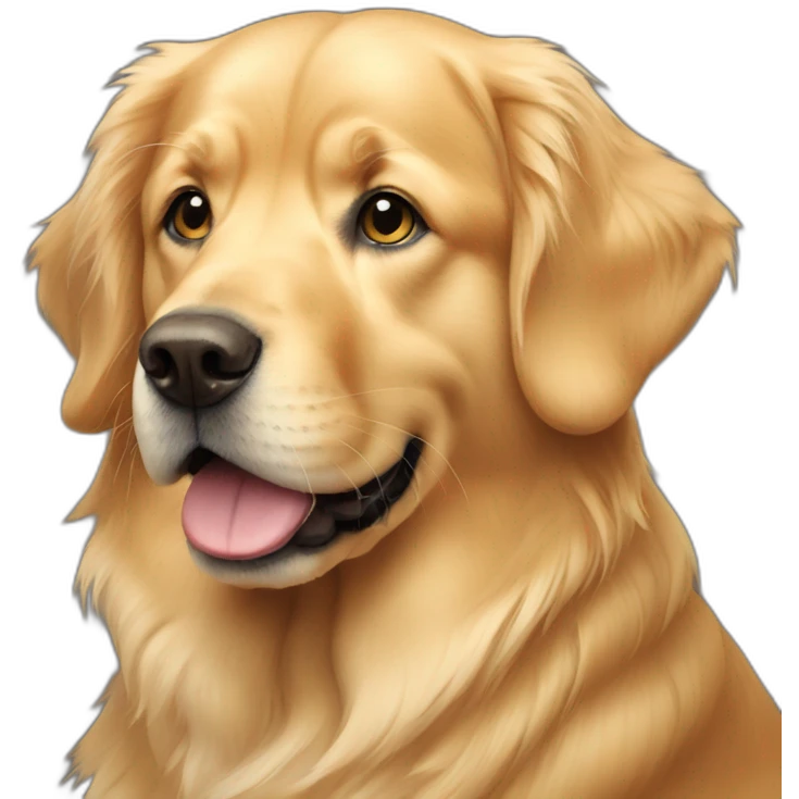 golden retriver emoji