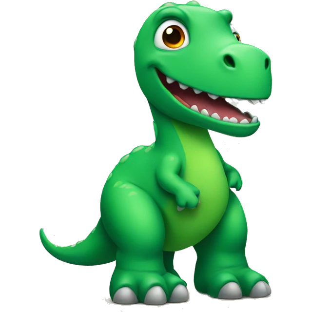 Green dinosaur emoji