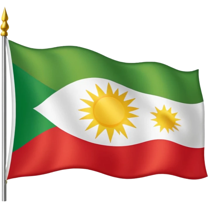 Kurdistan flag emoji