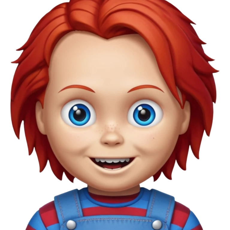 Un emojin de chuky emoji