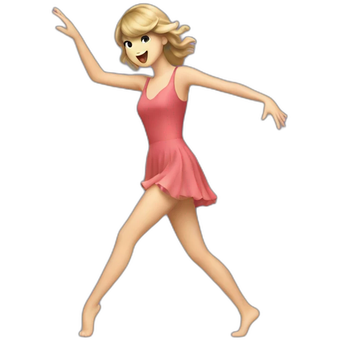 Taylor Swift dancing emoji