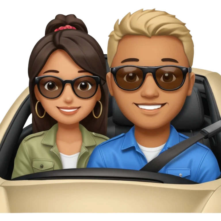 josh king jetset madrid the millionaire internet celebrity panel rank founder and instagram model girlfriend Tefi in Nissan GTR  emoji