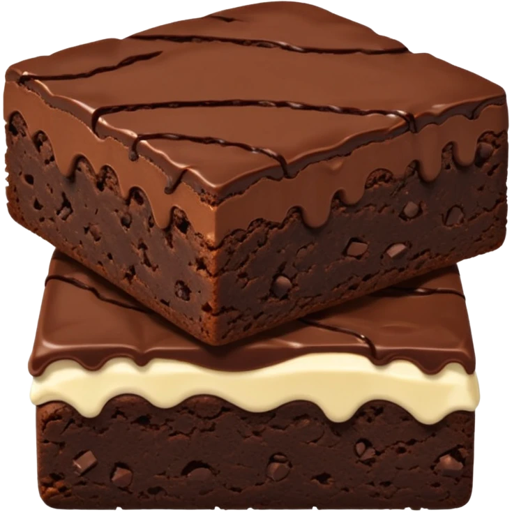 Chocolate Brownie emoji