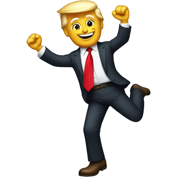 Donald Trump winning emoji