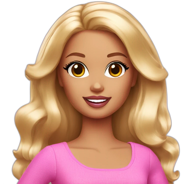Barbie girl emoji