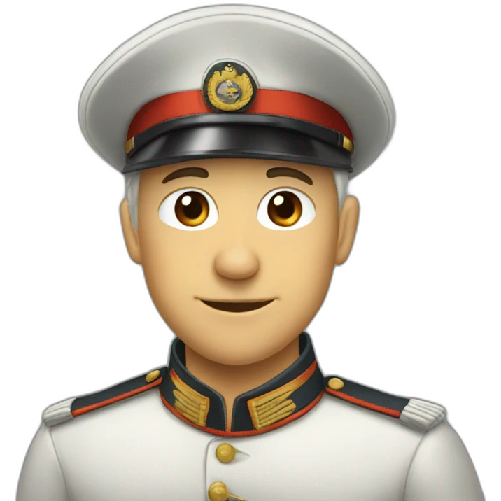 Souris militaire emoji