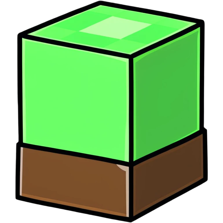 Minecraft block emoji