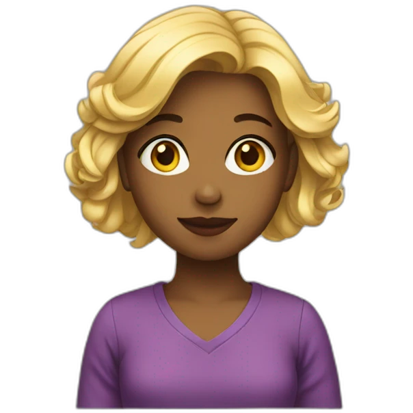 jeune femme emoji