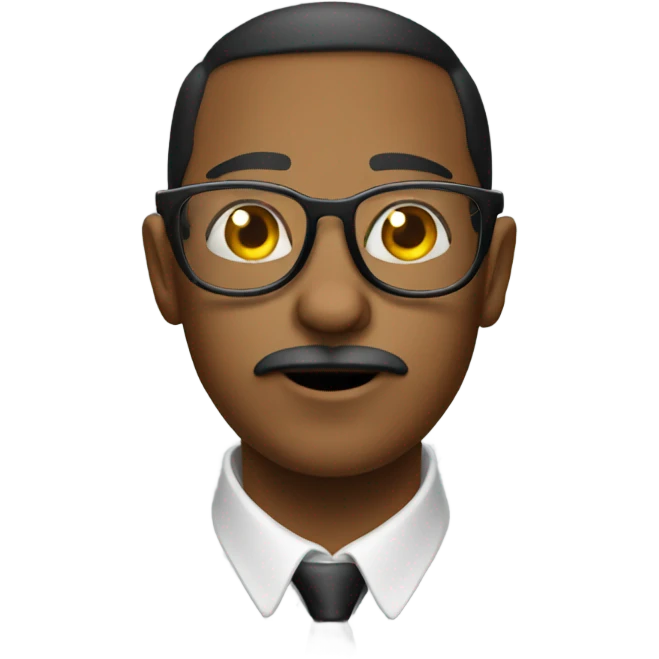 Sniffer with glasses  emoji