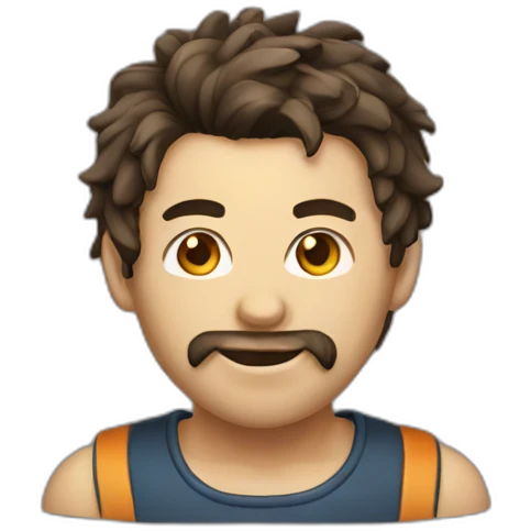 Gamer freak emoji