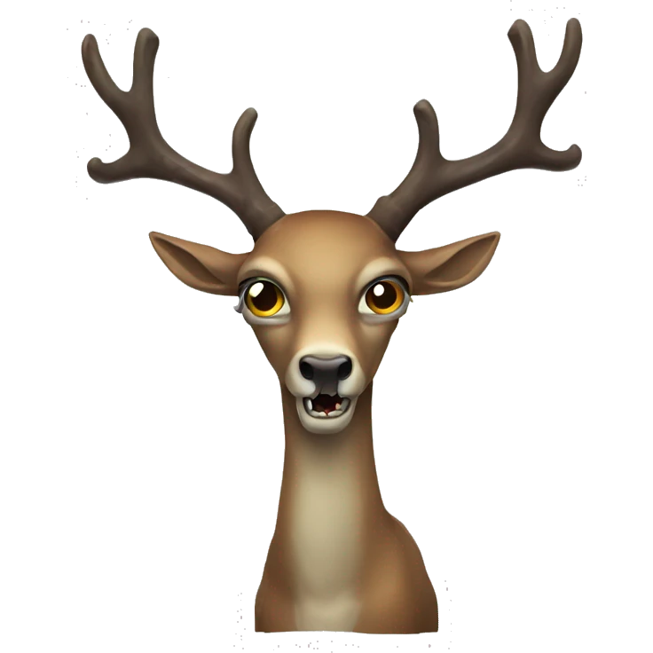 zombie deer emoji