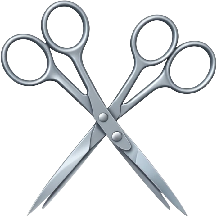 Two sissor intersect emoji