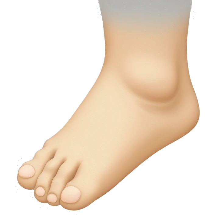 foot emoji