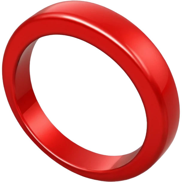 red circle ring emoji