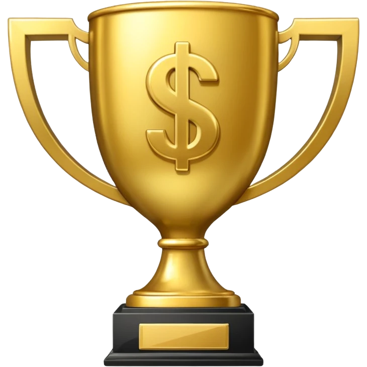 money trophy with 10B on it elite  emoji