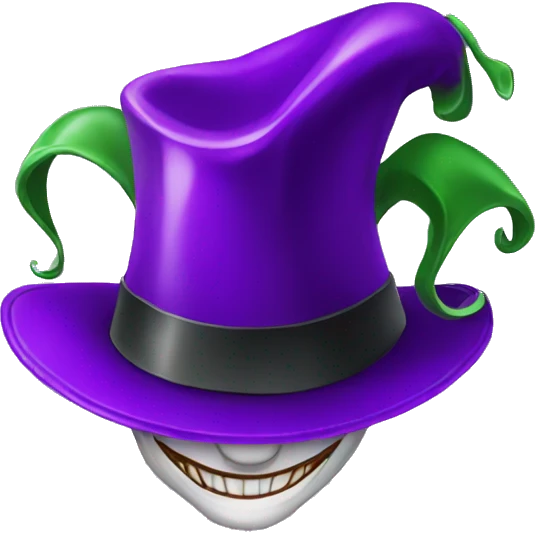 joker's hat emoji